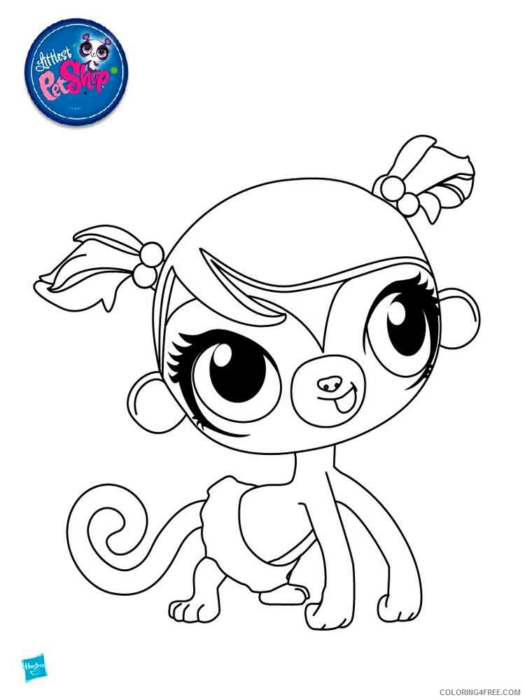 LPS Coloring Pages for Girls lps 15 Printable 2021 0874 Coloring4free