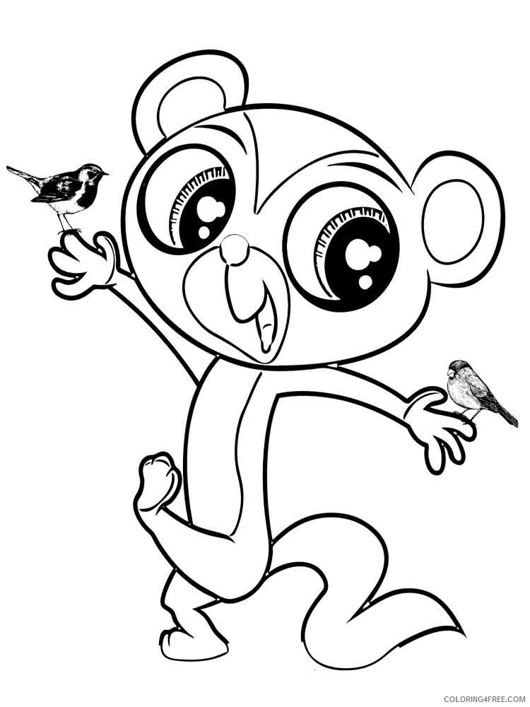 LPS Coloring Pages for Girls lps 18 Printable 2021 0877 Coloring4free