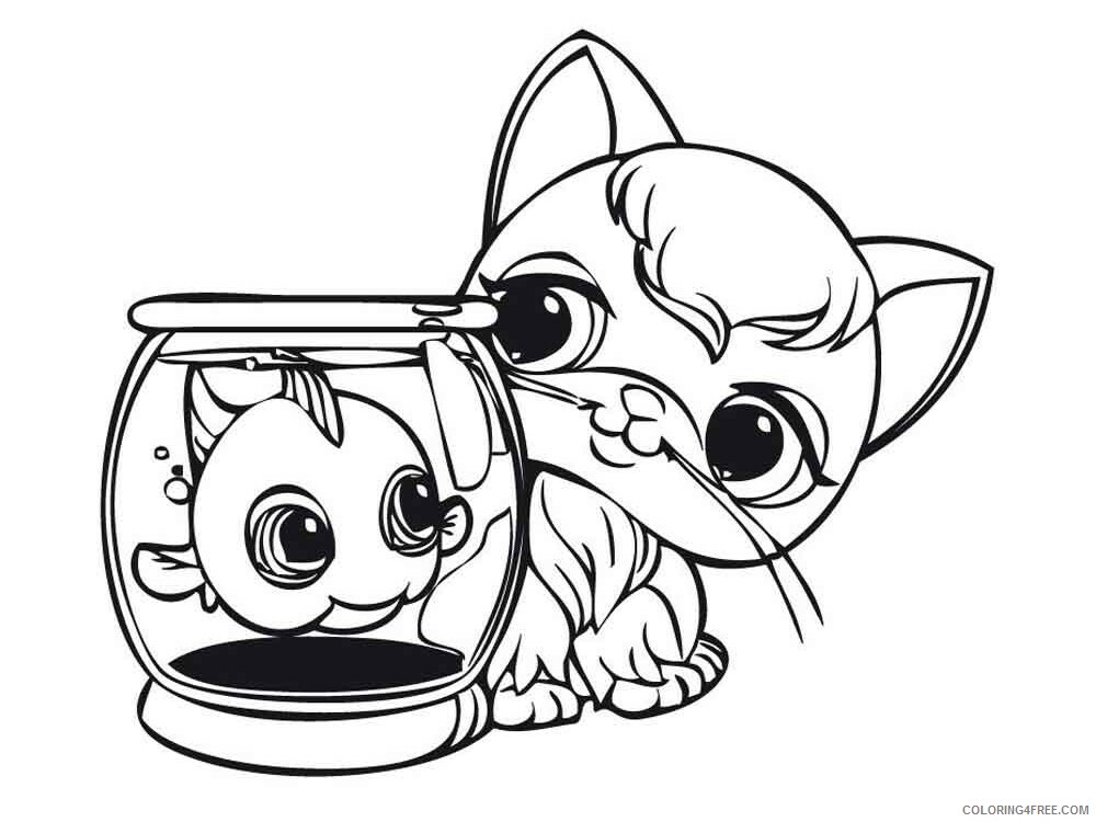 LPS Coloring Pages for Girls lps 21 Printable 2021 0879 Coloring4free