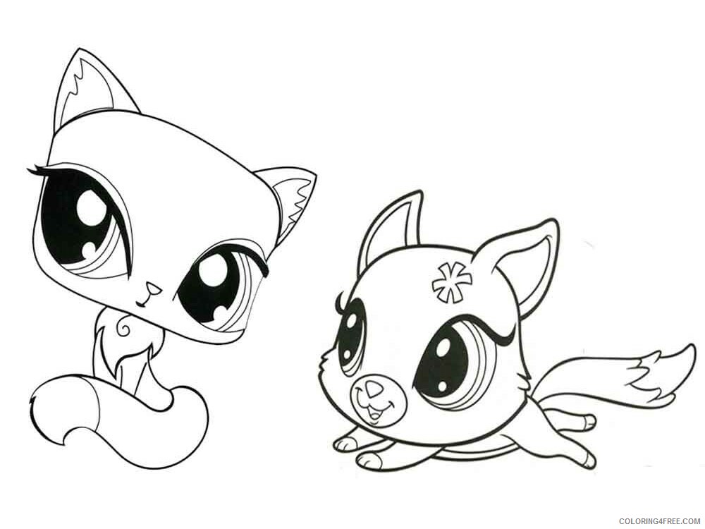 LPS Coloring Pages for Girls lps 5 Printable 2021 0882 Coloring4free