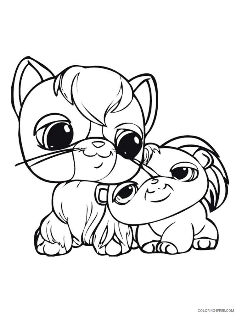 LPS Coloring Pages for Girls lps 6 Printable 2021 0883 Coloring4free