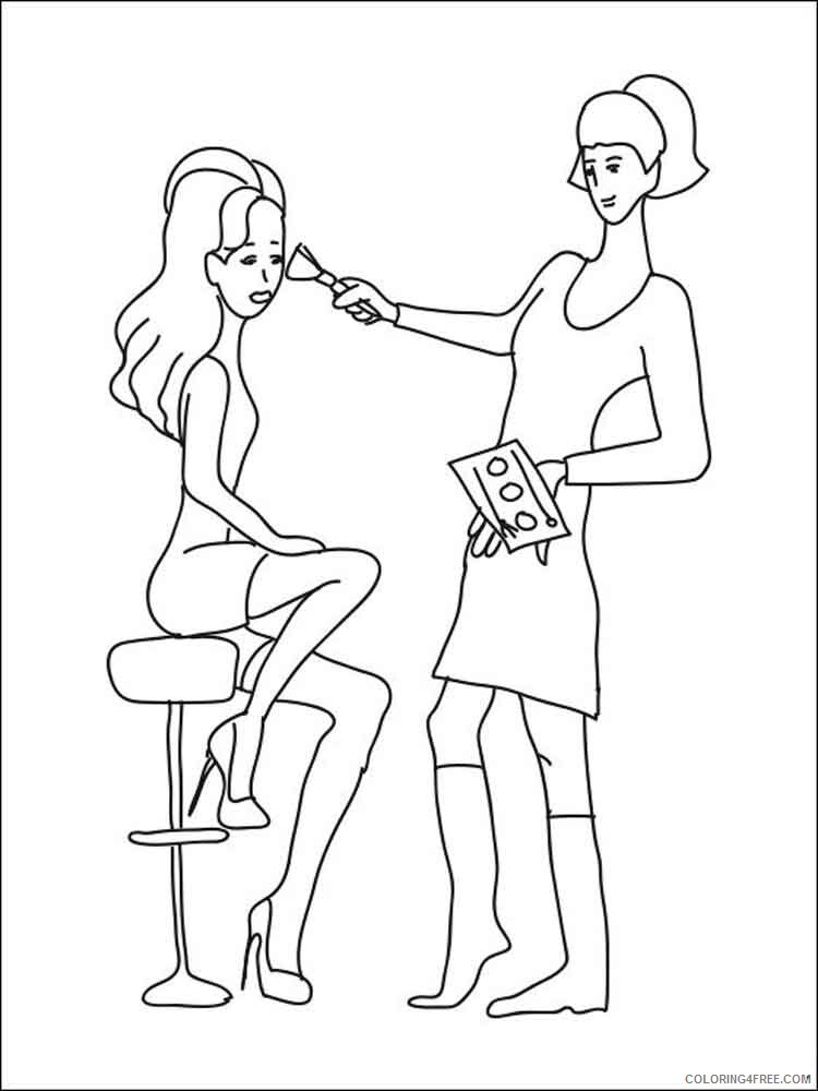 Makeup Coloring Pages for Girls makeup 16 Printable 2021 0887 Coloring4free