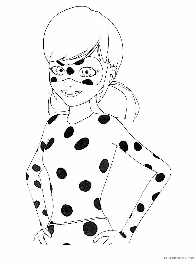 Marinette Coloring Pages for Girls marinette 13 Printable 2021 0892 Coloring4free
