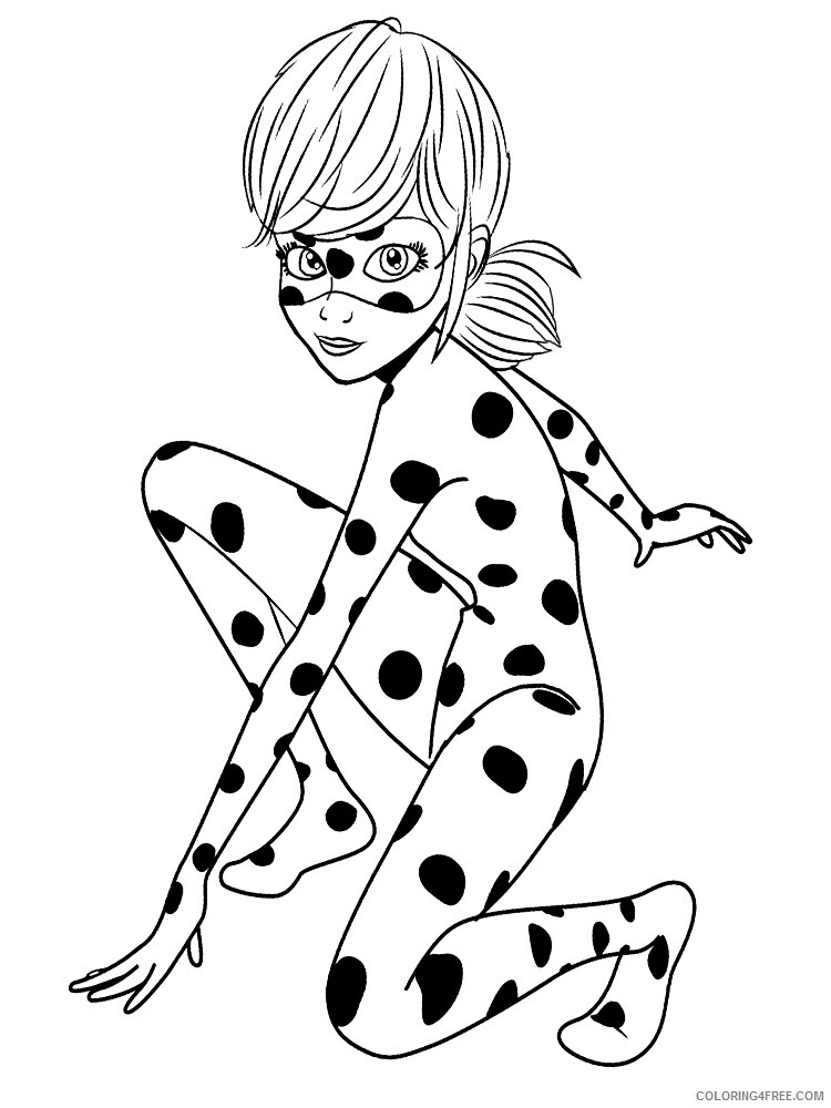Marinette Coloring Pages for Girls marinette 5 Printable 2021 0896 Coloring4free