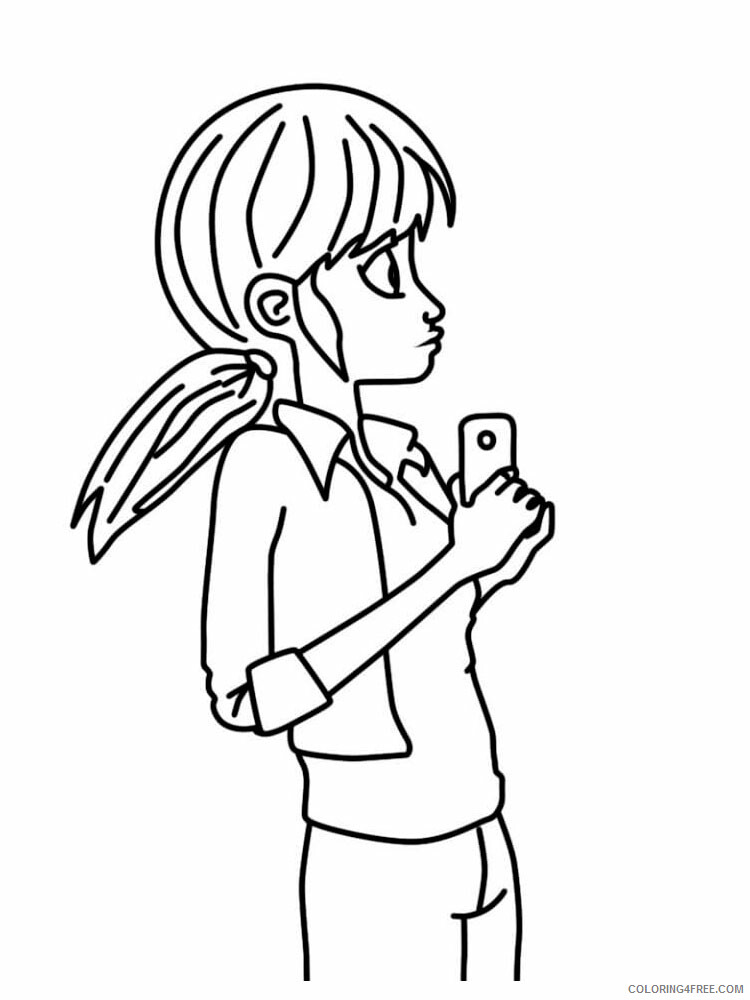 Marinette Coloring Pages for Girls marinette 6 Printable 2021 0897 Coloring4free