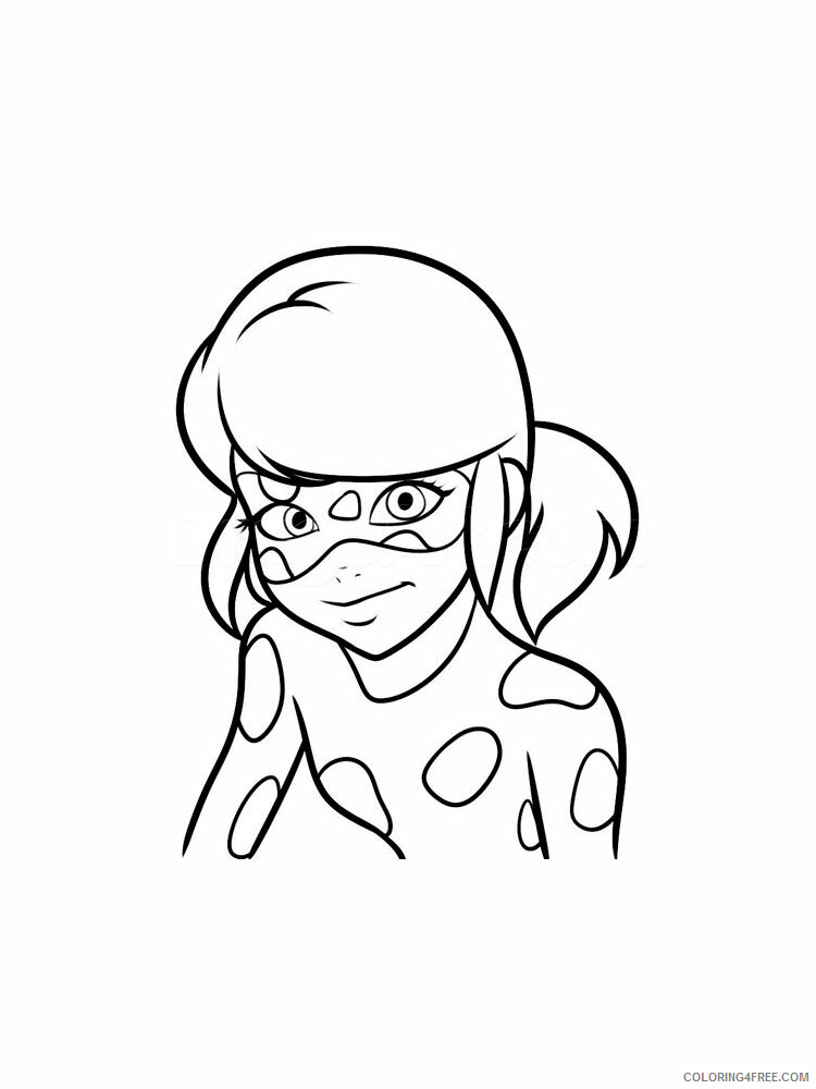 Marinette Coloring Pages for Girls marinette 8 Printable 2021 0899 Coloring4free