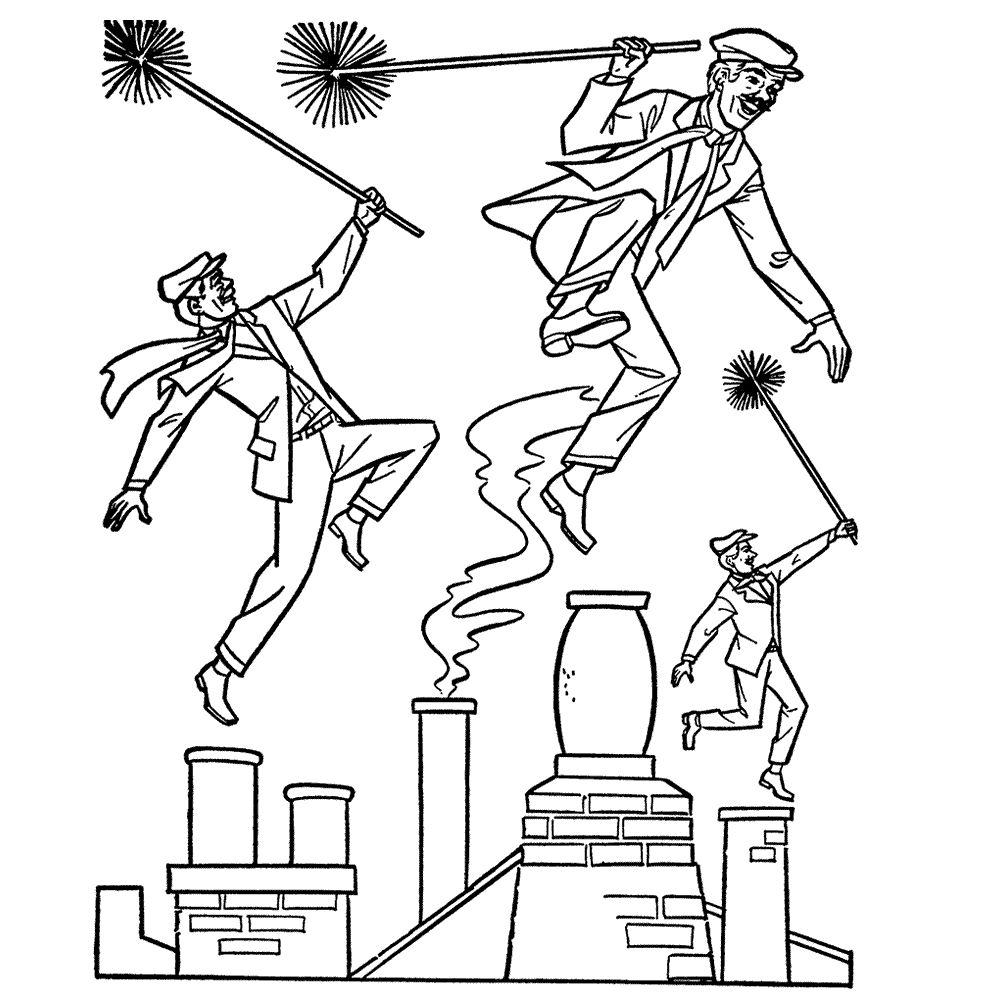 Mary Poppins Coloring Pages for Girls Mary Poppins Printable 2021 0907 Coloring4free