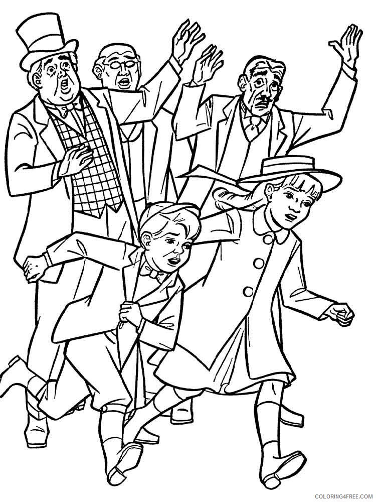 Mary Poppins Coloring Pages for Girls mary poppins 10 Printable 2021 ...