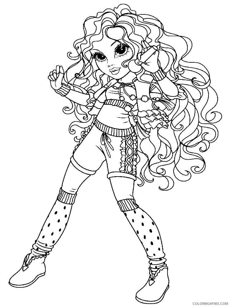 Moxie Coloring Pages for Girls moxie 12 Printable 2021 0935 Coloring4free