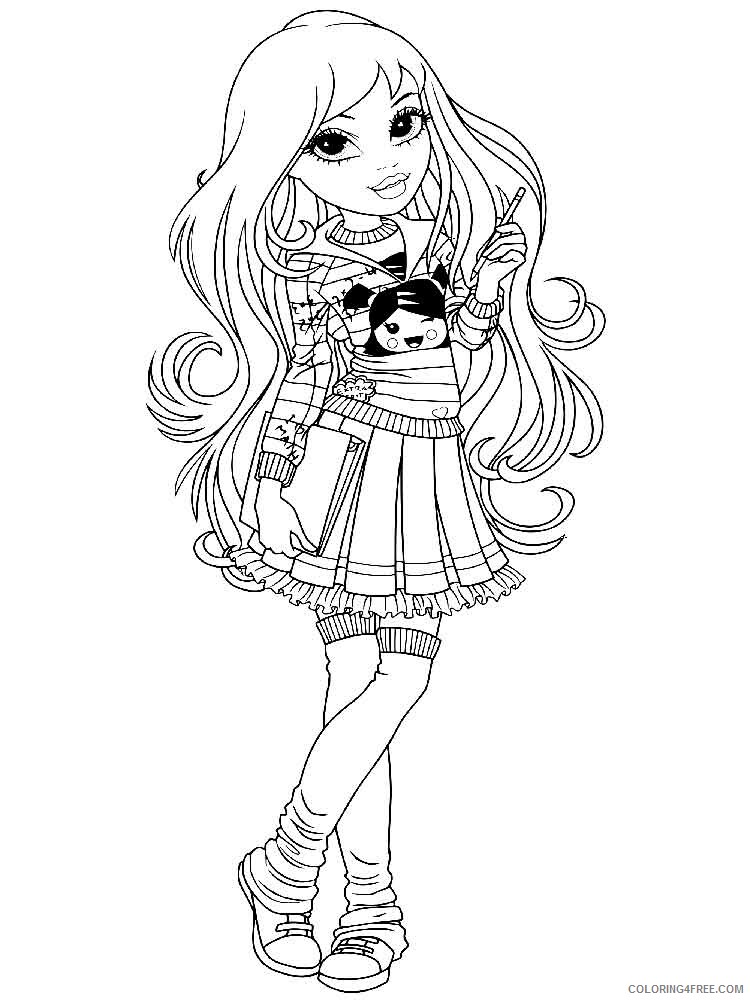 Moxie Coloring Pages for Girls moxie 13 Printable 2021 0936 Coloring4free