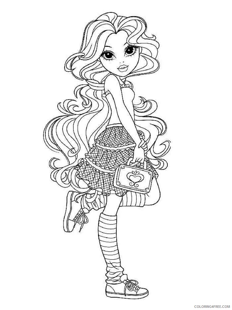 Moxie Coloring Pages for Girls moxie 15 Printable 2021 0938 Coloring4free