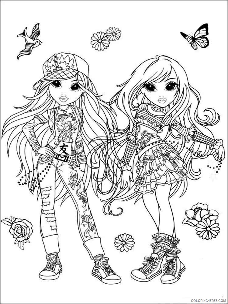 Moxie Coloring Pages for Girls moxie 2 Printable 2021 0940 Coloring4free