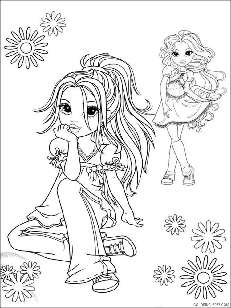 Moxie Coloring Pages for Girls moxie 3 Printable 2021 0941 Coloring4free