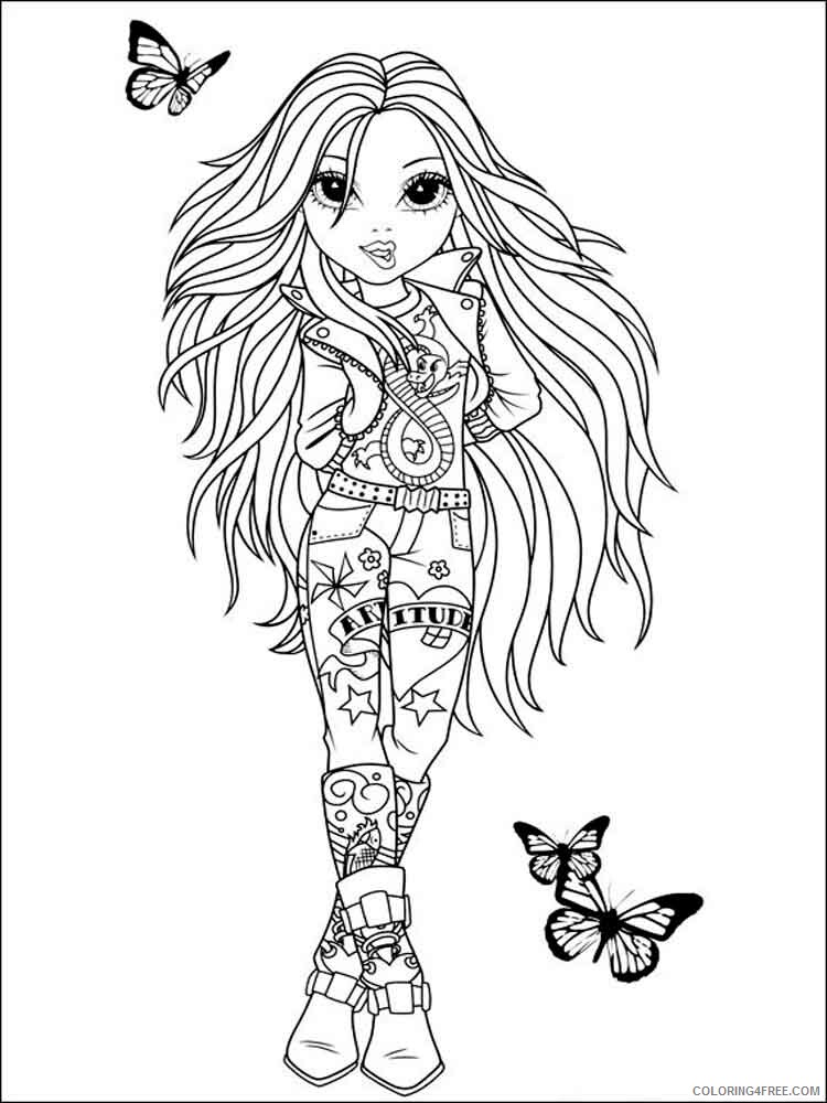 Moxie Coloring Pages for Girls moxie 5 Printable 2021 0943 Coloring4free