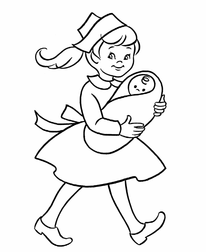 Nurse Coloring Pages for Kids Young Nurse Printable 2021 503 Coloring4free