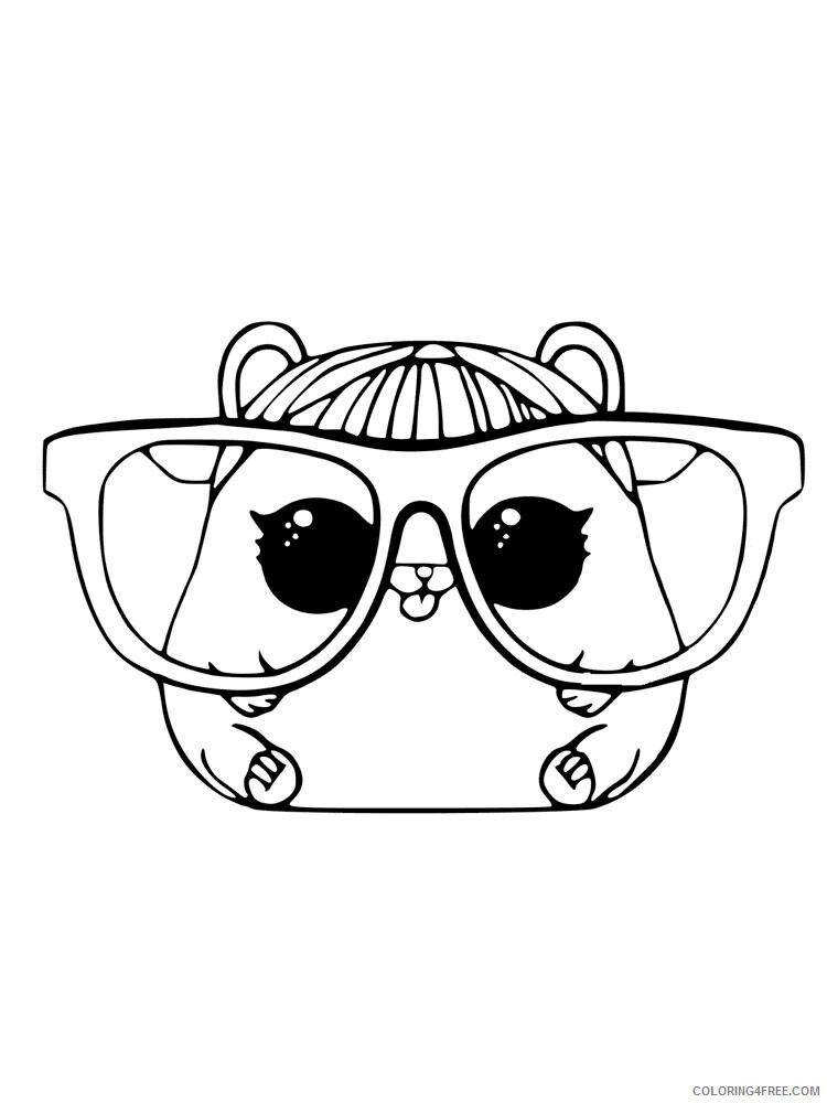 Pets LOL Coloring Pages for Girls Pets Lol 10 Printable 2021 0991 Coloring4free