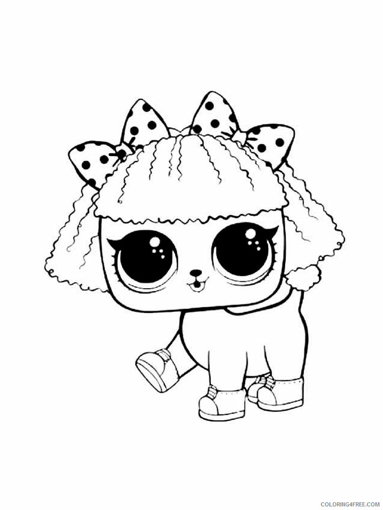 Pets LOL Coloring Pages for Girls Pets Lol 15 Printable 2021 0995 ...