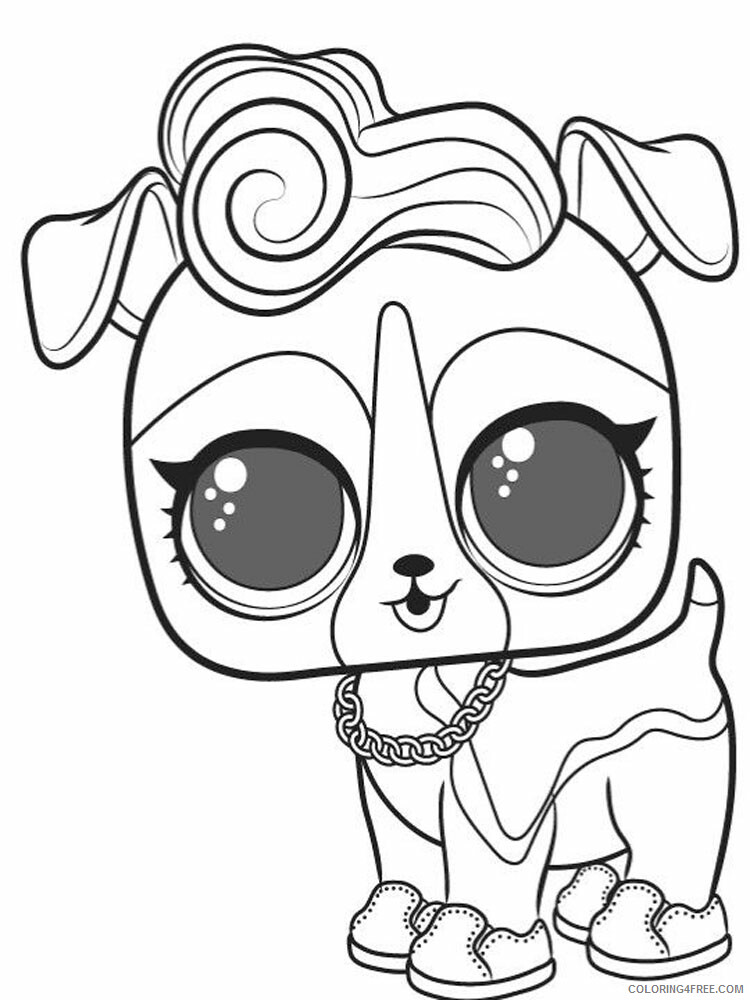 Pets LOL Coloring Pages for Girls Pets Lol 17 Printable 2021 0996 Coloring4free
