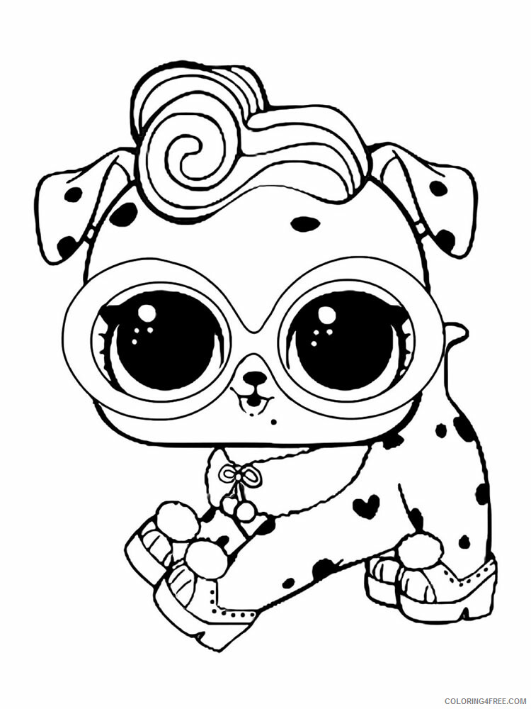 Pets LOL Coloring Pages for Girls Pets Lol 18 Printable 2021 0997 Coloring4free