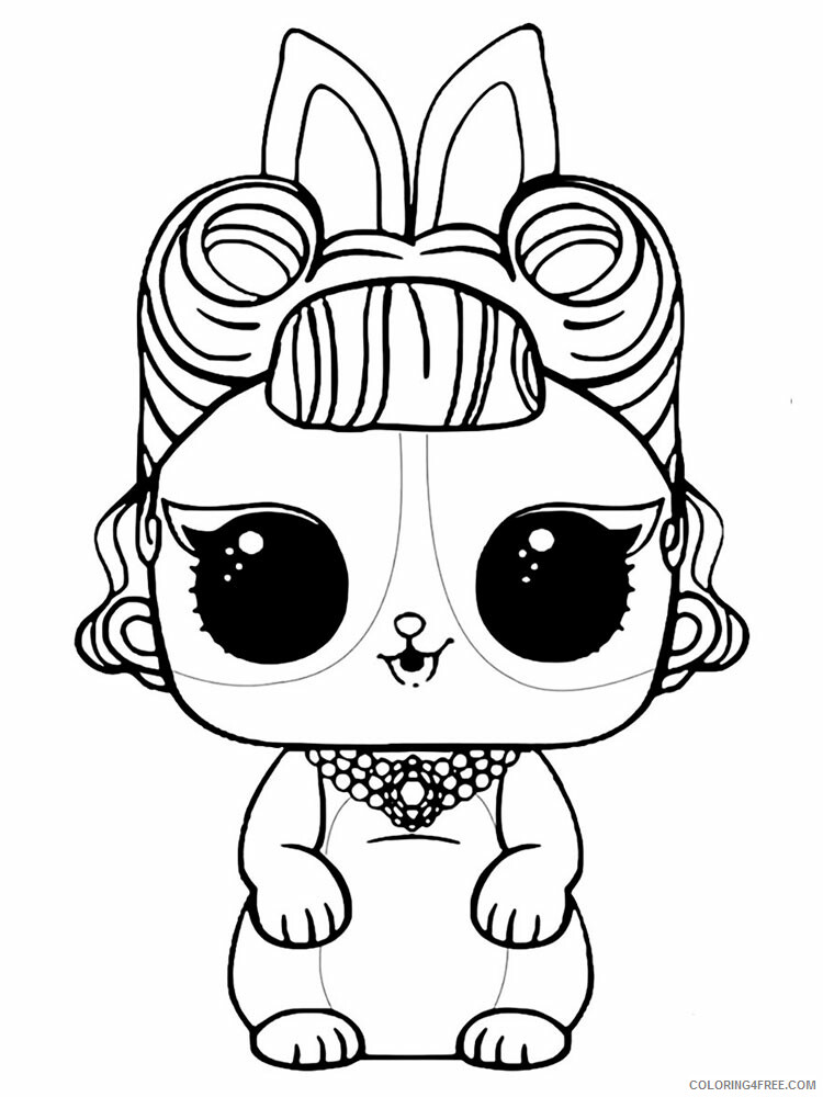 Pets LOL Coloring Pages for Girls Pets Lol 21 Printable 2021 1001 Coloring4free