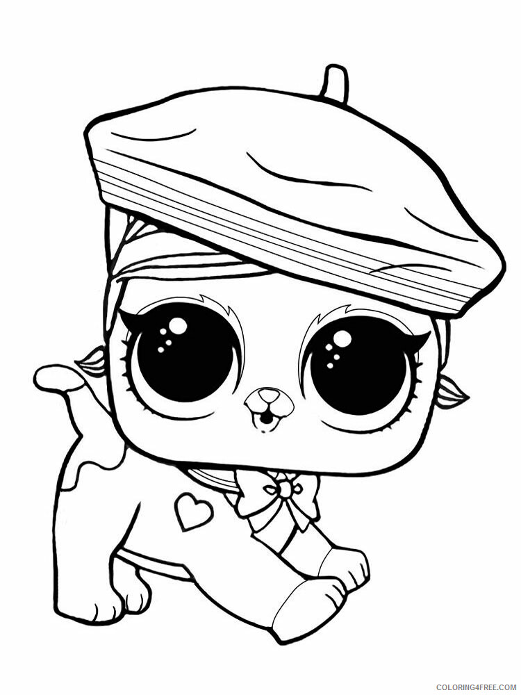 Pets LOL Coloring Pages for Girls Pets Lol 3 Printable 2021 1006 Coloring4free