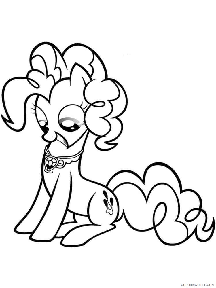 Pinkie Pie Coloring Pages For Girls Pinkie Pie 6 Printable 2021 1012 Coloring4free Coloring4free Com