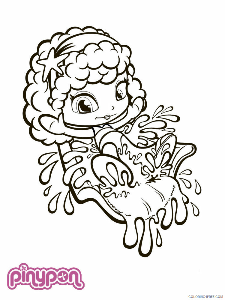 Pinypon Coloring Pages for Girls Pinypon 1 Printable 2021 1016 Coloring4free