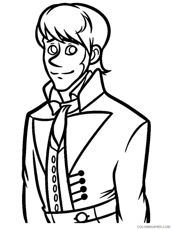 Prince Coloring Pages for Girls Drawing Prince Hans Printable 2021 1026 Coloring4free