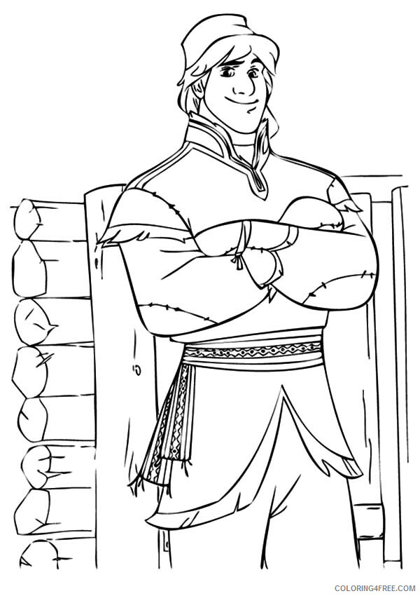 Prince Coloring Pages for Girls Prince Hans Rival Kristoff Printable 2021 1039 Coloring4free
