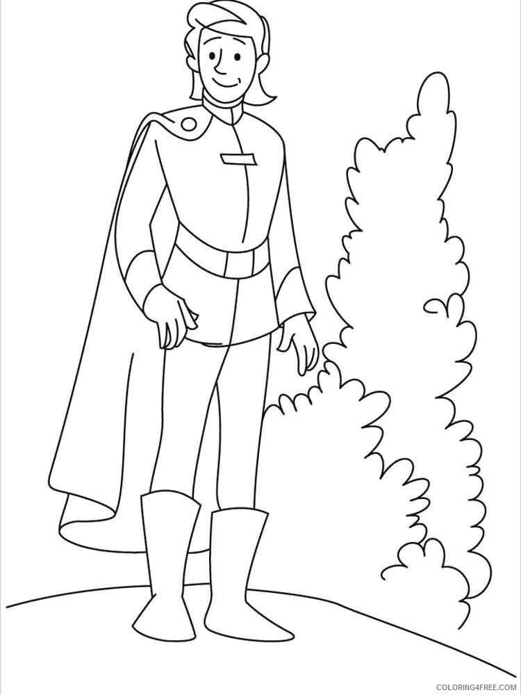 Prince Coloring Pages for Girls prince 2 Printable 2021 1032 Coloring4free