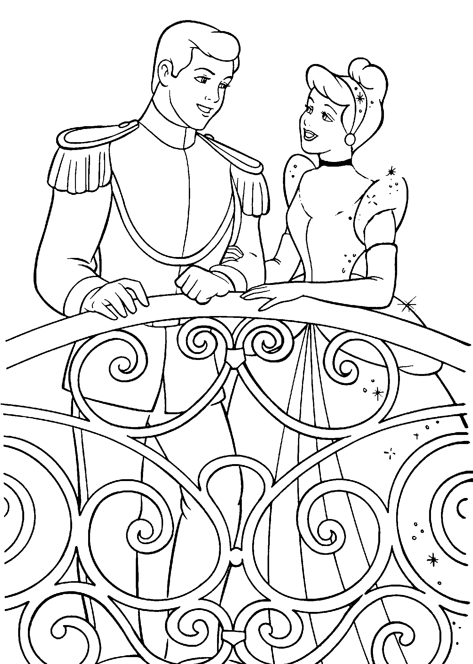 Princess Coloring Pages for Girls Free to Princess Printable 2021 1094 Coloring4free