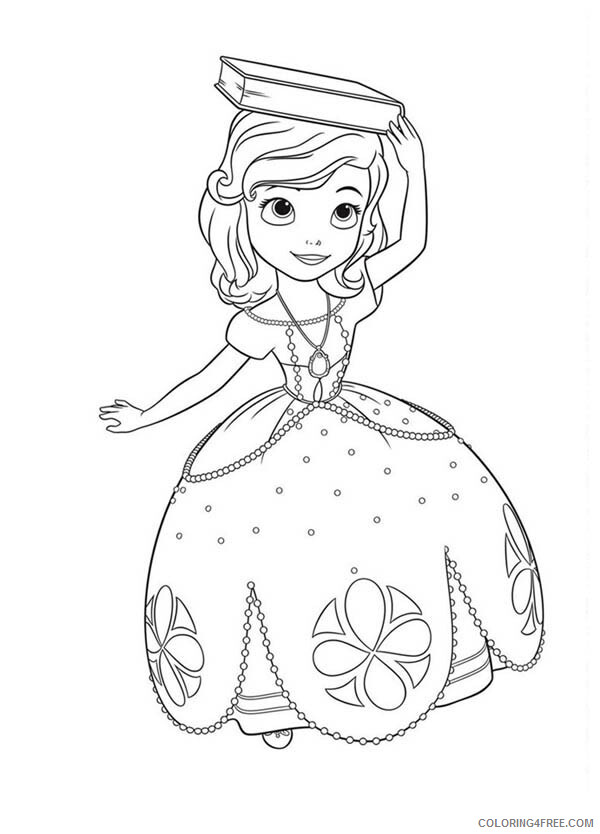 Princess Coloring Pages for Girls Princess Anna Printable 2021 1113 Coloring4free