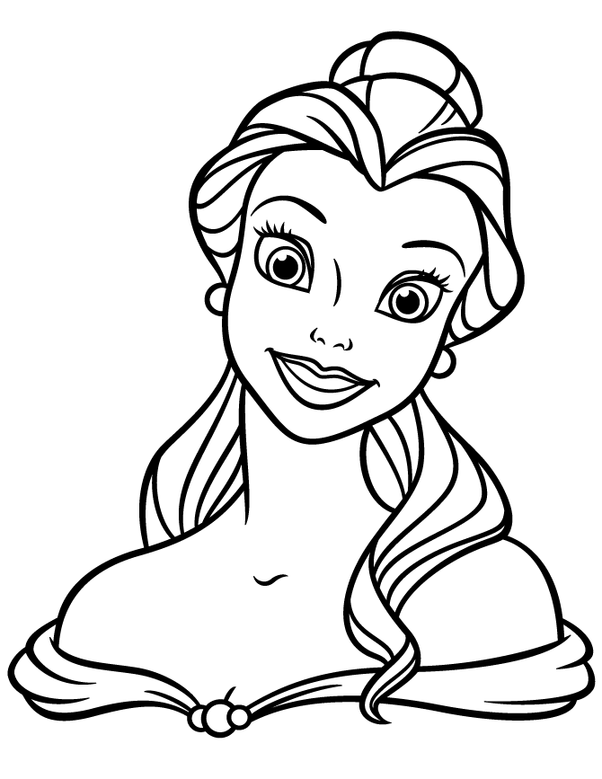 Princess Coloring Pages for Girls Princess for Free Printable 2021 1116 Coloring4free