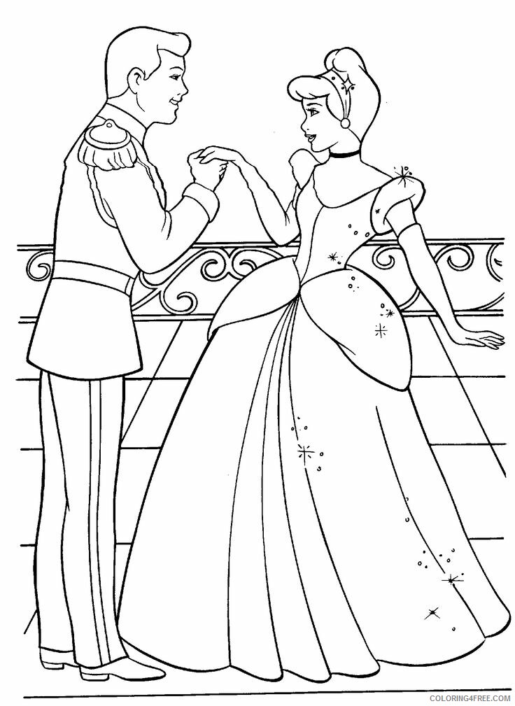Princess Coloring Pages for Girls Princess to Print Free Printable 2021 1123 Coloring4free