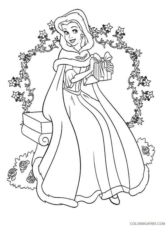 Princess Coloring Pages for Girls Princess to Print Printable 2021 1122 Coloring4free