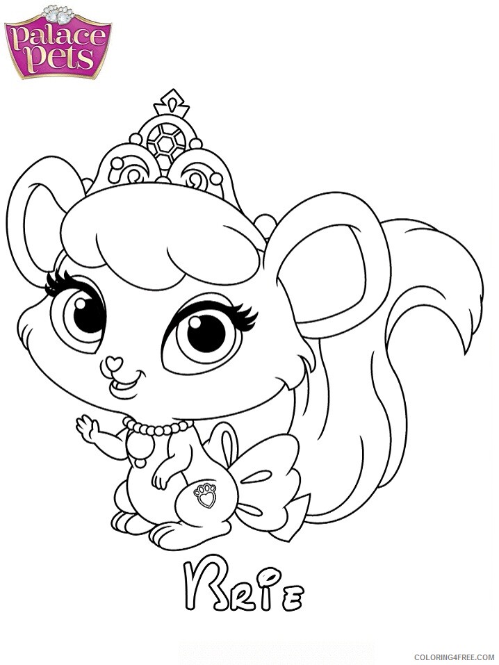 Princess Coloring Pages for Girls brie princess Printable 2021 1065 Coloring4free