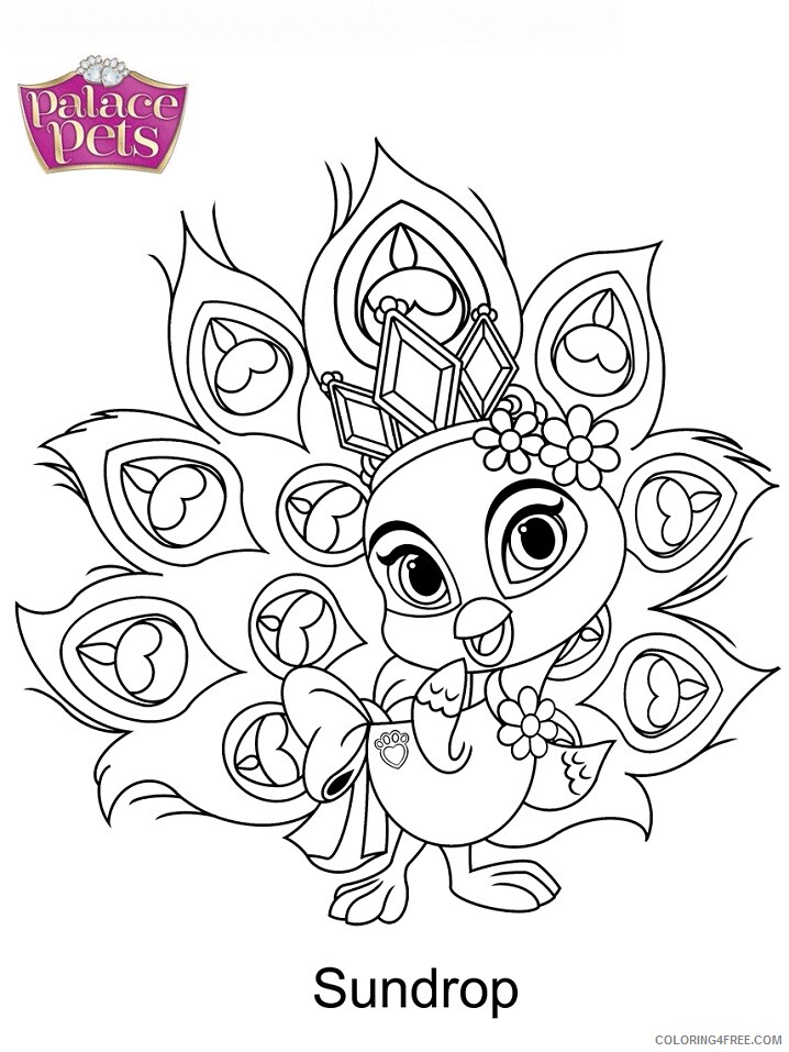 Princess Coloring Pages for Girls sundrop princesss Printable 2021 1060 Coloring4free