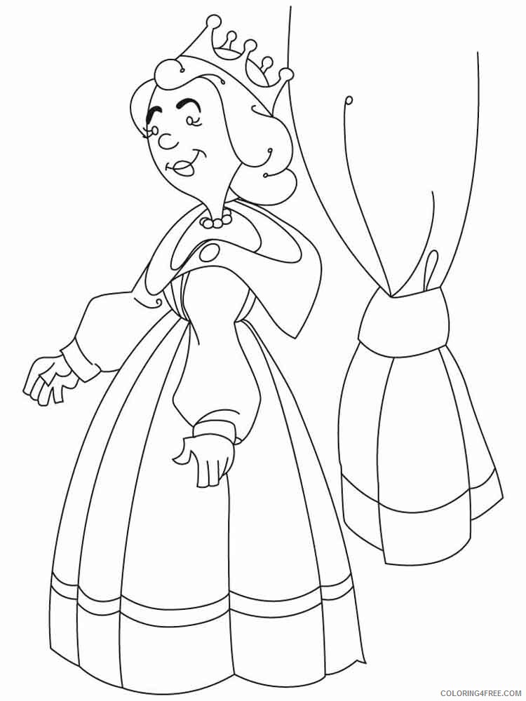 Queen Coloring Pages for Girls queen 12 Printable 2021 1150 Coloring4free