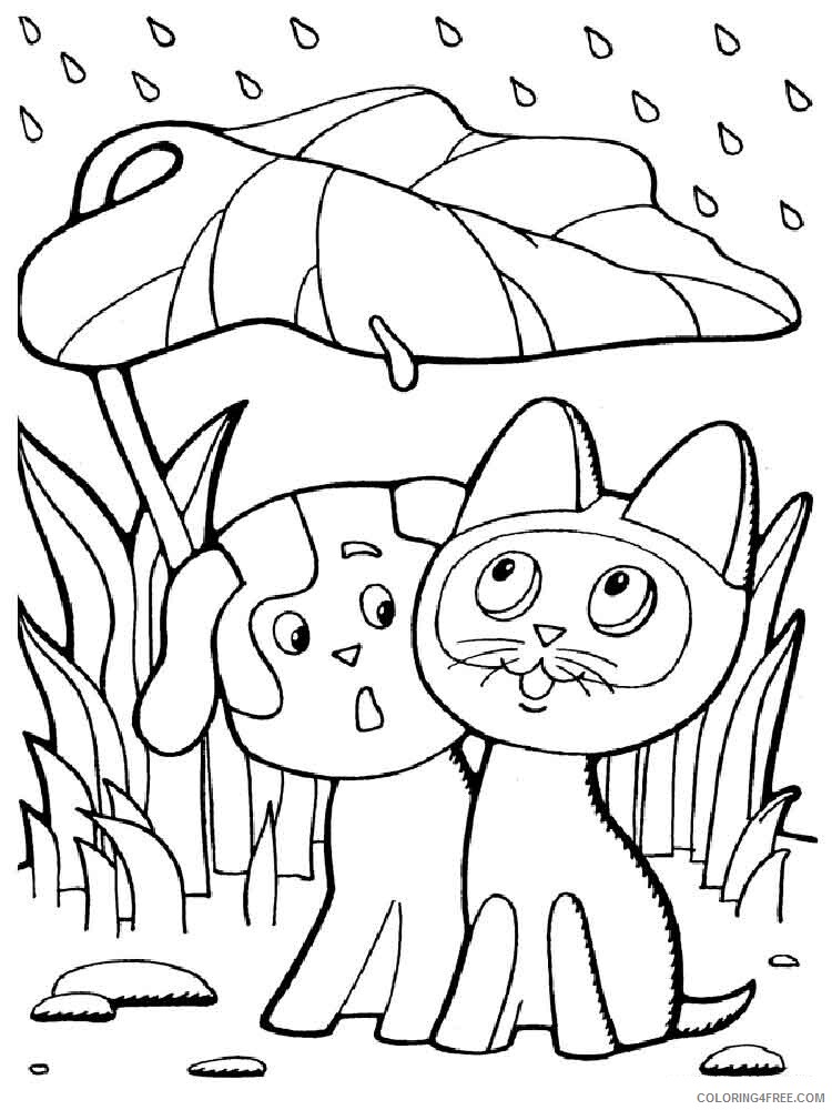 Rainy Day Coloring Pages For Kids Rainy Day 12 Printable 2021 504 Coloring4free Coloring4free Com