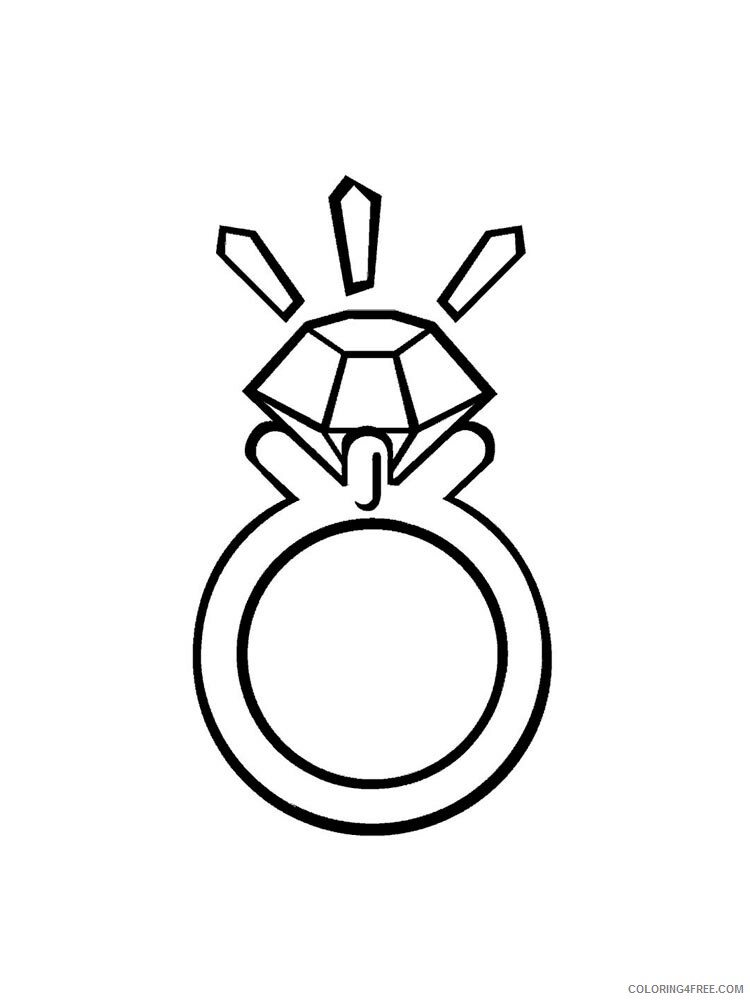 Ring Coloring Pages for Girls ring 11 Printable 2021 1162 Coloring4free