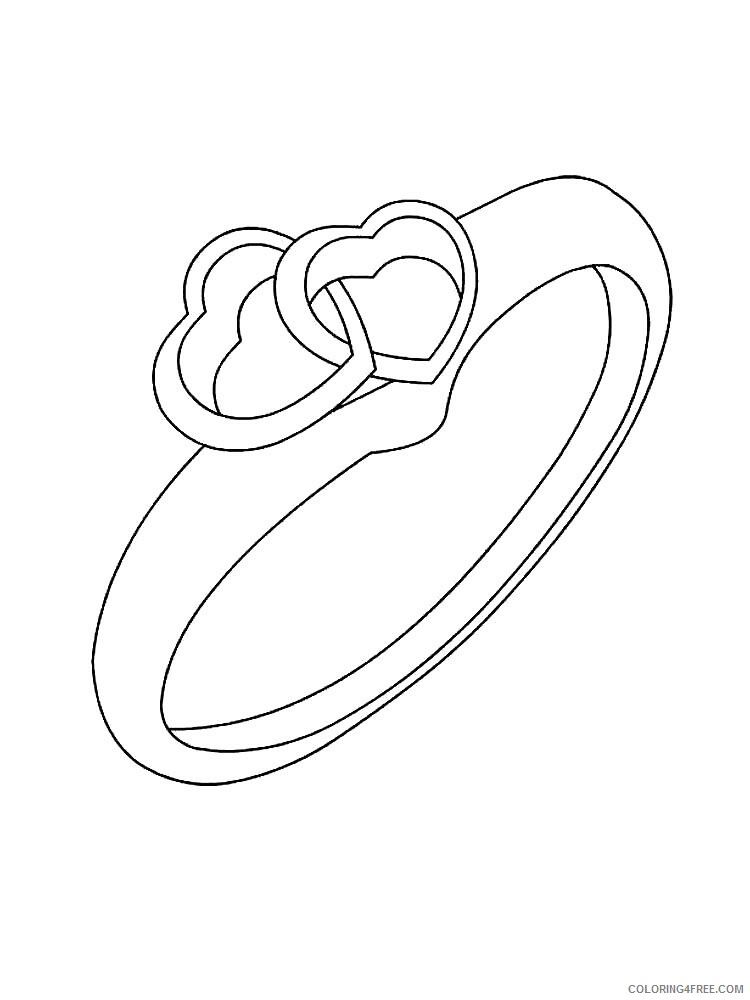 Ring Coloring Pages for Girls ring 17 Printable 2021 1167 Coloring4free
