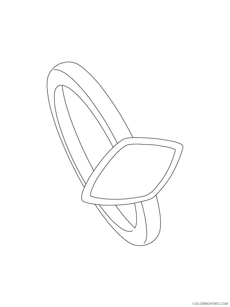 Ring Coloring Pages for Girls ring 27 Printable 2021 1173 Coloring4free