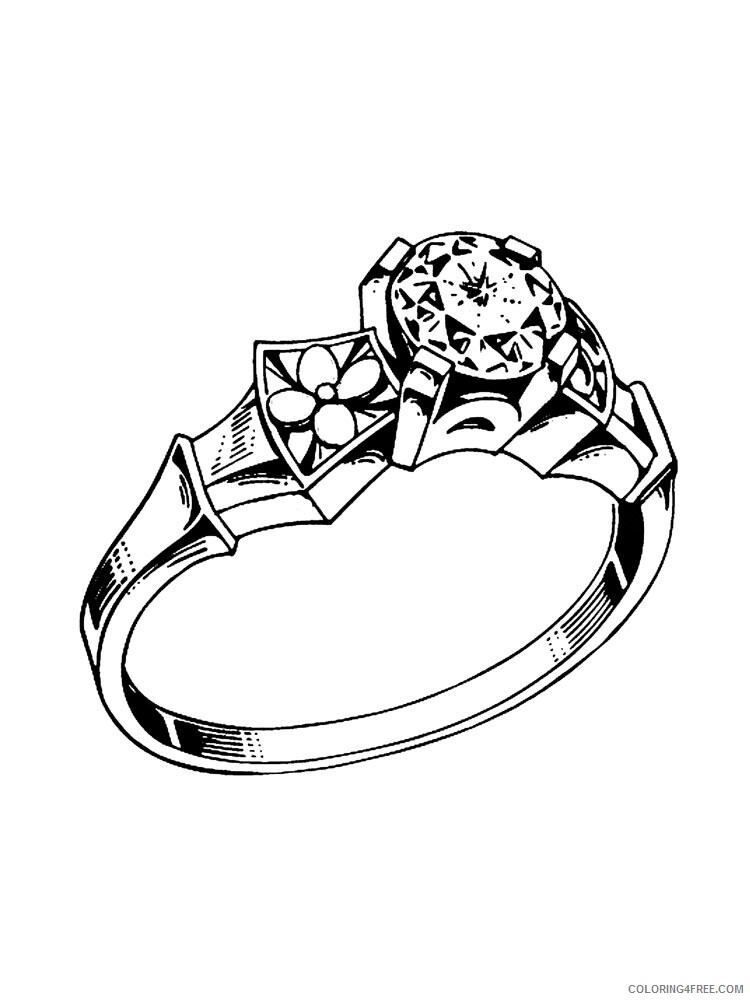 Ring Coloring Pages for Girls ring 4 Printable 2021 1176 Coloring4free