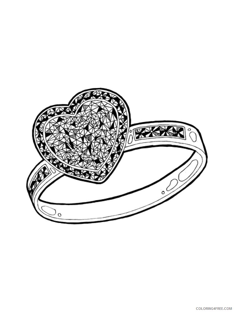 Ring Coloring Pages for Girls ring 5 Printable 2021 1177 Coloring4free