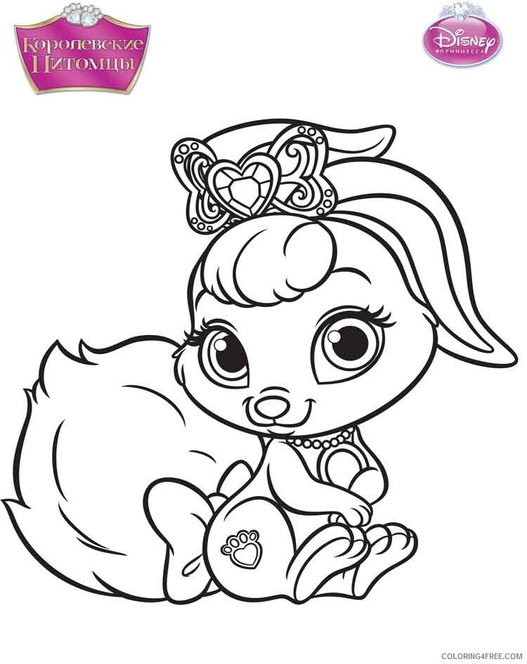 Royal Pets Coloring Pages for Girls Royal pets 20 Printable 2021 1192 Coloring4free