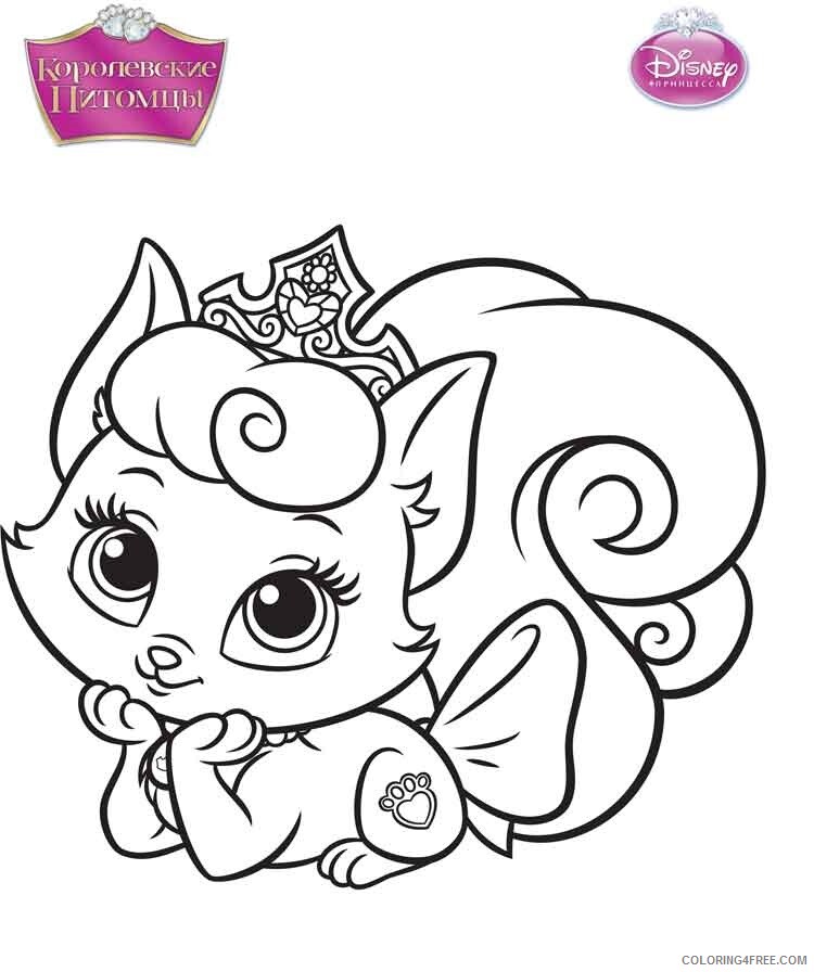 Royal Pets Coloring Pages for Girls Royal pets 21 Printable 2021 1193 Coloring4free