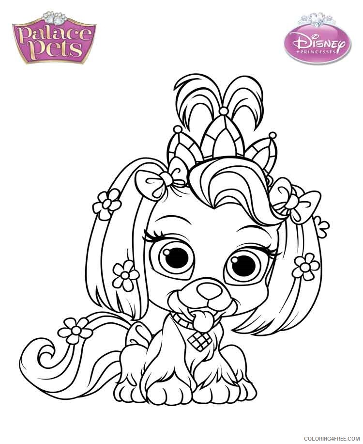Royal Pets Coloring Pages for Girls Royal pets 22 Printable 2021 1194 Coloring4free