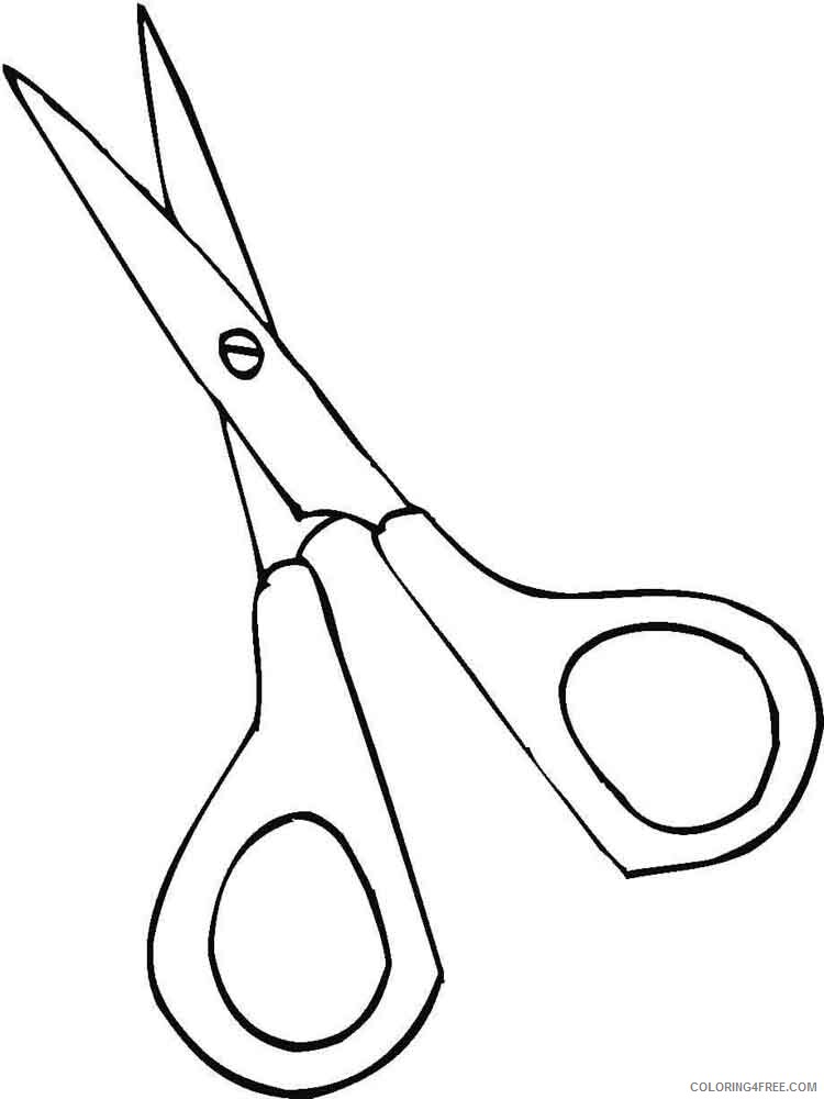 Scissors Coloring Pages for Kids scissors 8 Printable 2021 528 Coloring4free