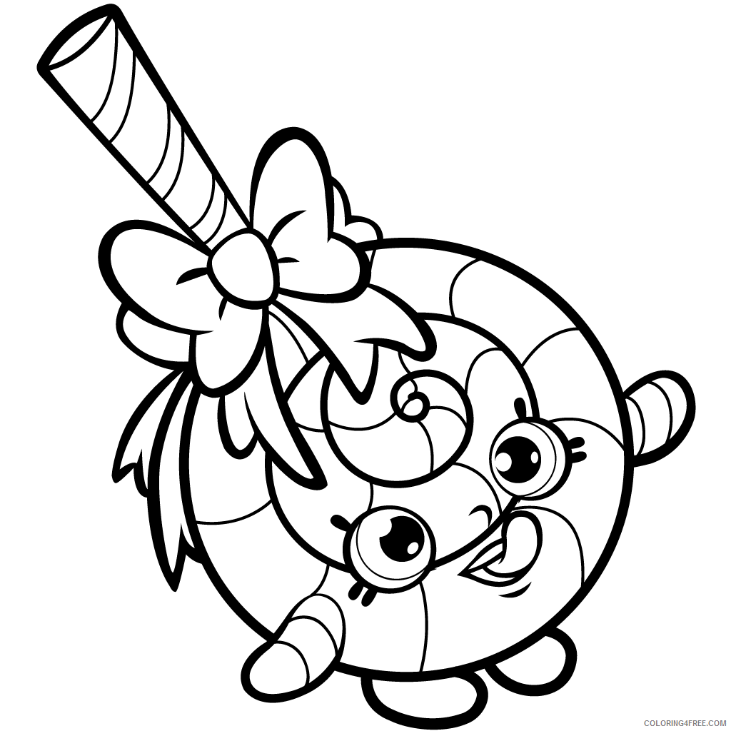 Shopkins Coloring Pages for Girls Free Shopkins Images Printable 2021 1234 Coloring4free