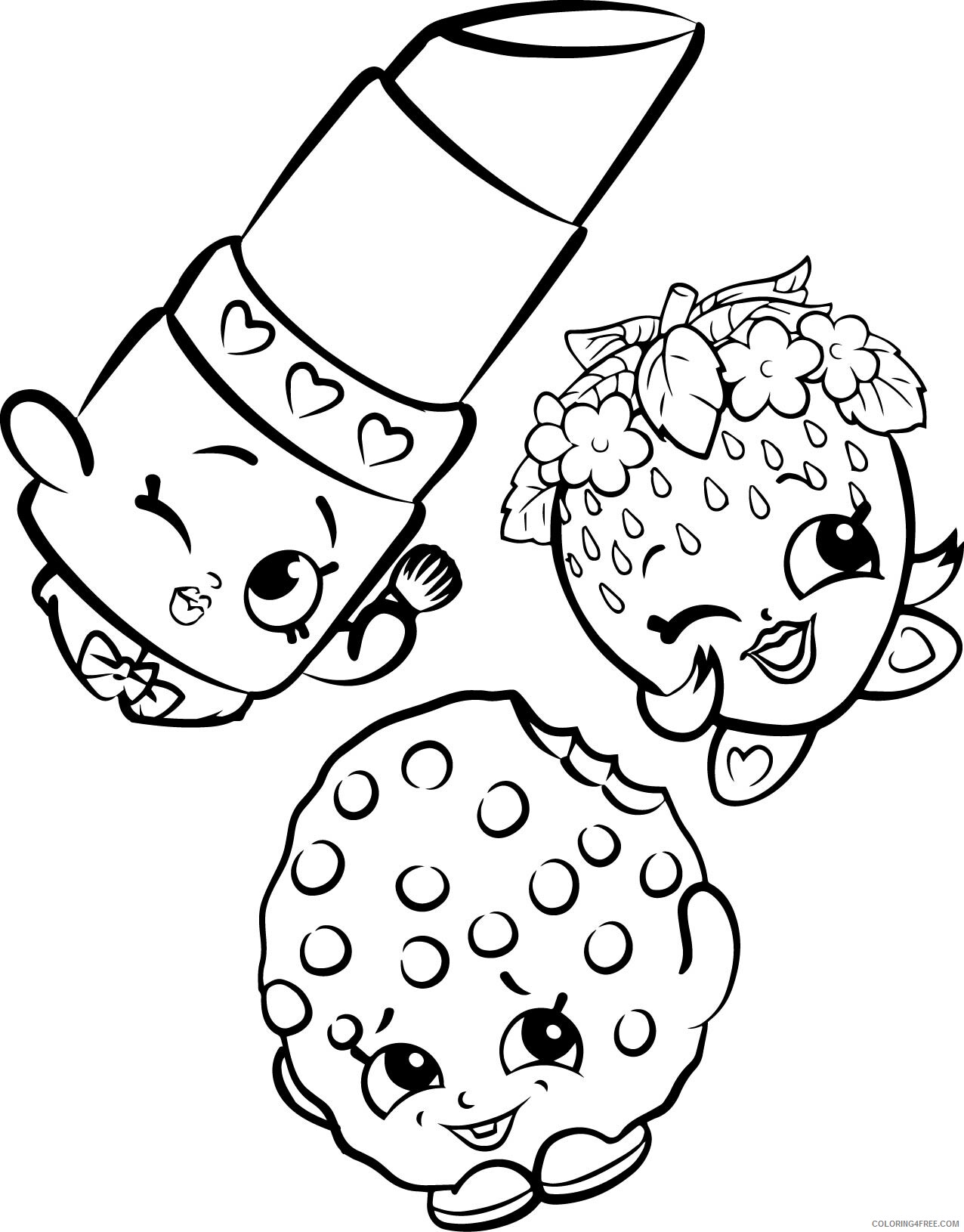Shopkins Coloring Pages for Girls Free Shopkins Images Printable 2021 1239 Coloring4free